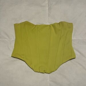 Lime corset.